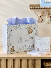 Baby Boy Born in 2026 Gift Bag and Card Set - Slika 2 iz 4
