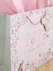 Baby Girl Born in 2026 Gift Bag and Card Set - Slika 2 iz 4