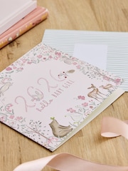 Baby Girl Born in 2026 Gift Bag and Card Set - Slika 3 iz 4