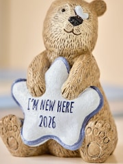 Blue Baby Boy Born in 2026 Bear Ornament - Image 3 of 4