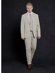 River Island Slim Fit Check Trousers - Imagen 1 de 4
