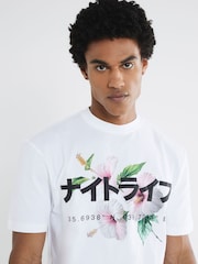 River Island Regular Fit Lily Shinjuku 100% Cotton T-Shirt - Bild 2 von 4