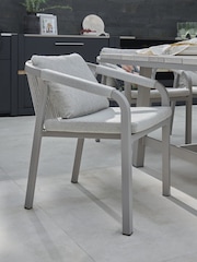 Kettler Pebble Como 6 Seater Garden Dining Set - Image 2 of 8