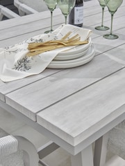 Kettler Pebble Como 6 Seater Garden Dining Set - Image 7 of 8