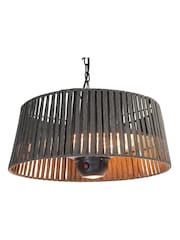 Kettler Grey Plush Pendant Electric Heater - Image 2 of 4
