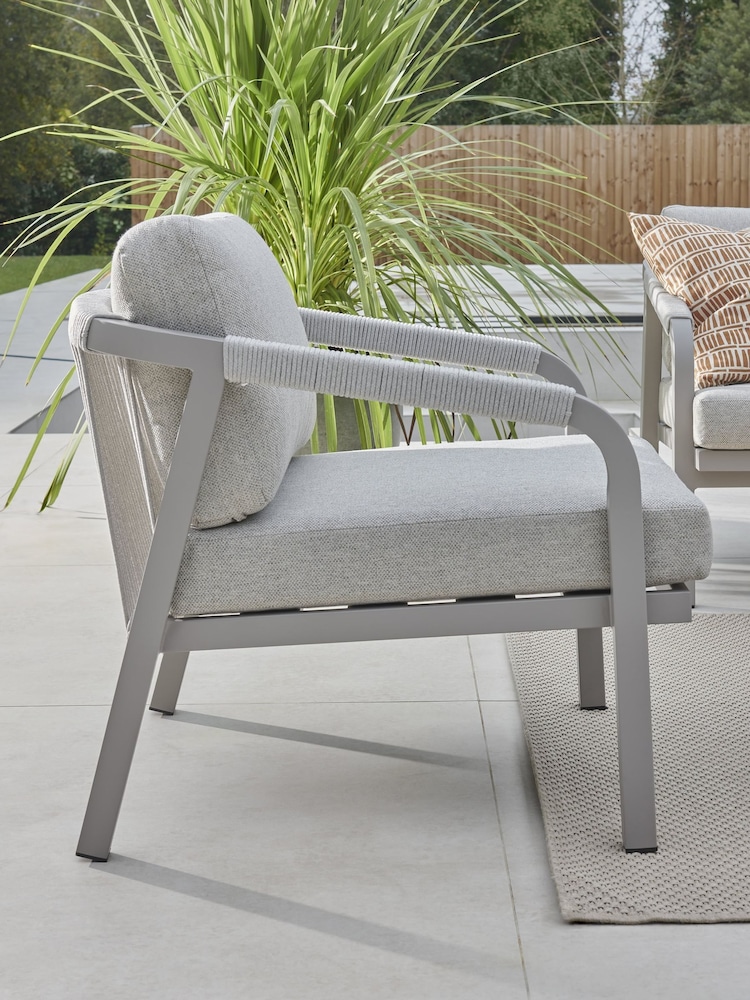 Kettler Pebble Como Lounge Chair Pair - Image 2 of 6