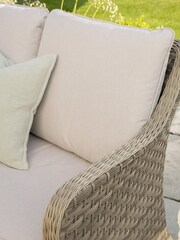 Kettler Natural Charlbury Mini Corner Rattan Garden Set - Image 3 of 8