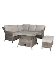 Kettler Natural Charlbury Mini Corner Rattan Garden Set - Image 8 of 8