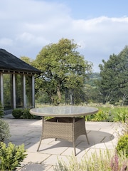 Kettler Natural Charlbury Rattan Dining Table - Image 1 of 6