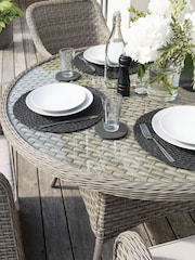 Kettler Natural Charlbury Rattan Dining Table - Image 3 of 6