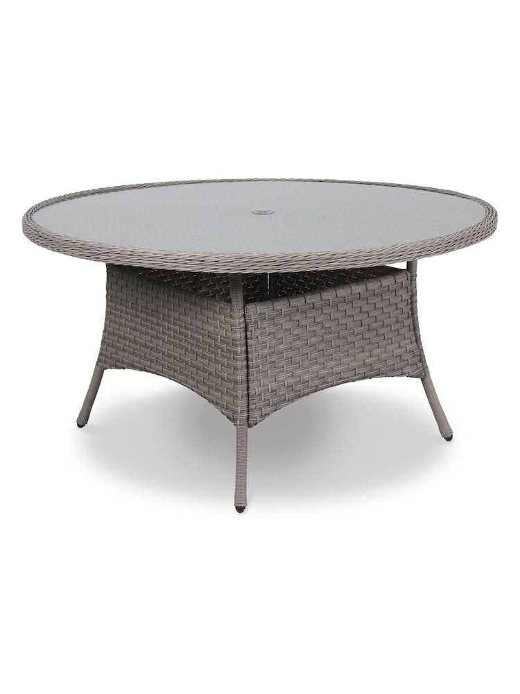 Kettler Natural Charlbury Rattan Dining Table - Image 6 of 6