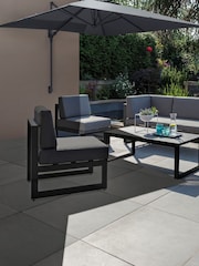Kettler Natural Wall Mounted Free Arm 25m Square Parasol - Image 1 of 4