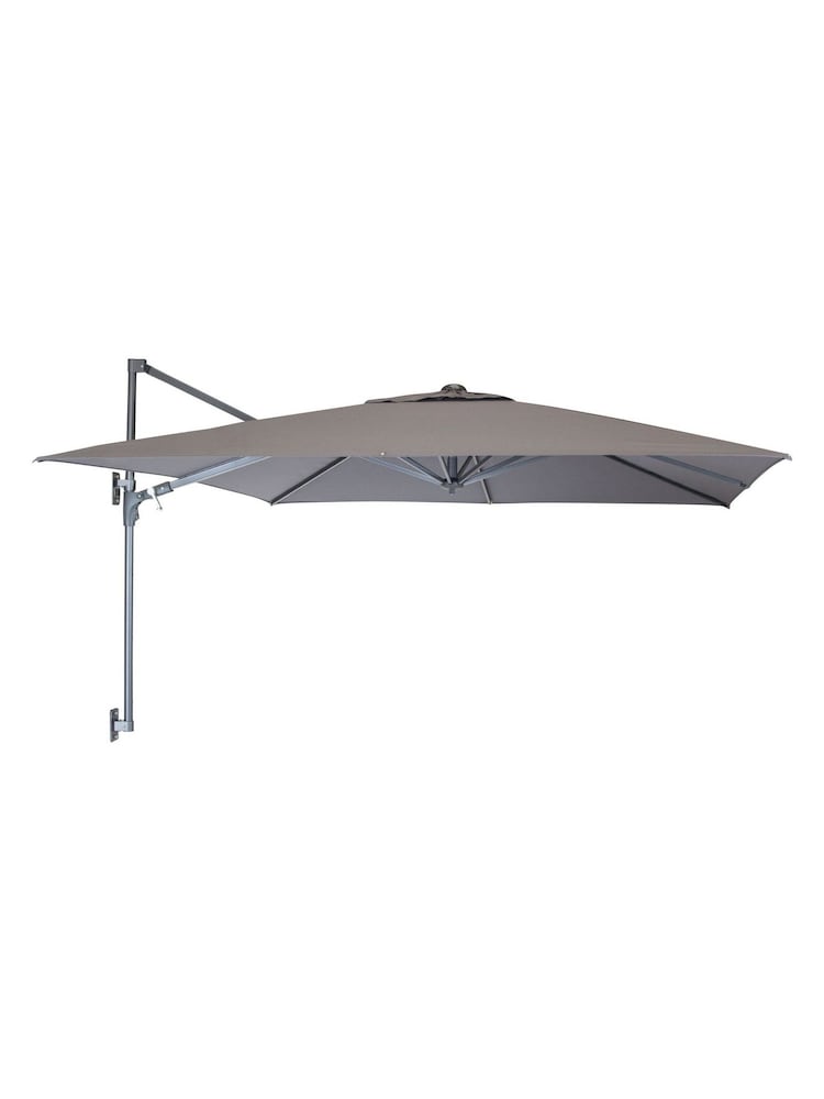 Kettler Natural Wall Mounted Free Arm 25m Square Parasol - Image 2 of 4