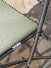 Kettler Sage Green Café Roma Iron Set with Sage Seat Pad Cushion - Image 3 of 6