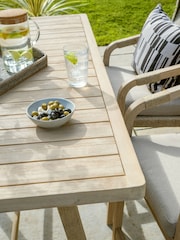 Kettler Natural Cora Rope High Dining Set - Image 6 of 9
