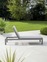 Kettler Pebble Pebble Sunlounger with Cushion - Image 2 of 7