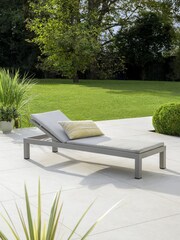 Kettler Pebble Pebble Sunlounger with Cushion - Image 4 of 7