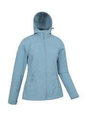 Mountain Warehouse Green Womens Exodus Water-Resistant Softshell Jacket - Image 2 of 5