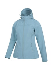Mountain Warehouse Green Womens Exodus Water-Resistant Softshell Jacket - Image 4 of 5
