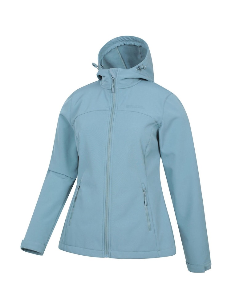 Mountain Warehouse Green Womens Exodus Water-Resistant Softshell Jacket - Image 5 of 5