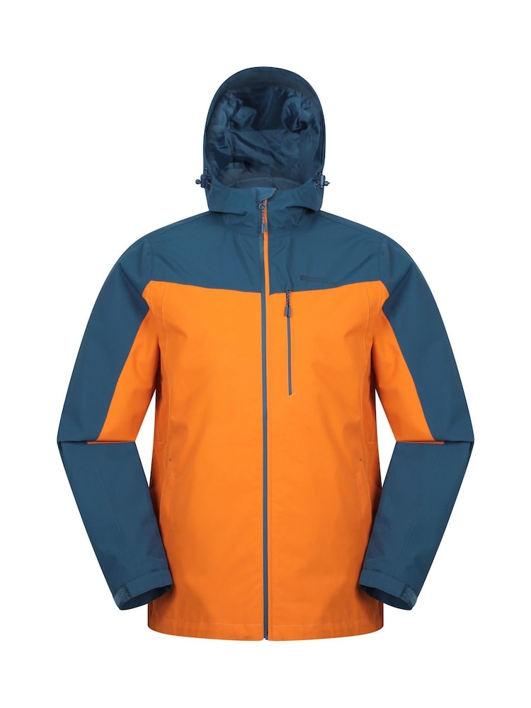 Mountain Warehouse Orange Brisk Extreme Mens Waterproof Jacket - Image 1 of 5
