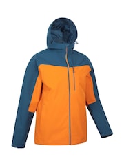 Mountain Warehouse Orange Brisk Extreme Mens Waterproof Jacket - Image 2 of 5
