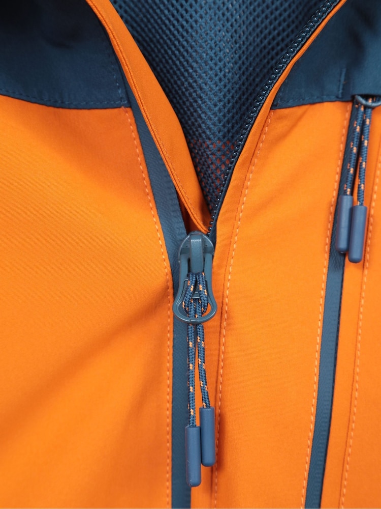 Mountain Warehouse Orange Brisk Extreme Mens Waterproof Jacket - Image 5 of 5