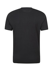 Mountain Warehouse Black Mens 100% Cotton UV T-Shirt 3 Peaks - Image 2 of 6