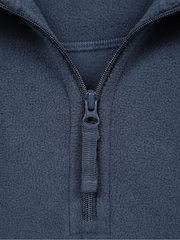 Mountain Warehouse Blue Mens Ashbourne II Half Zip Fleece - Image 5 of 5