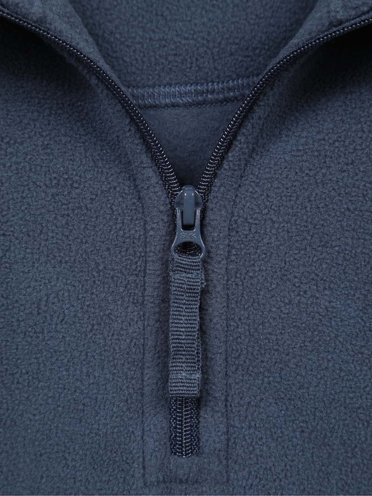 Mountain Warehouse Blue Mens Ashbourne II Half Zip Fleece - Image 5 of 5