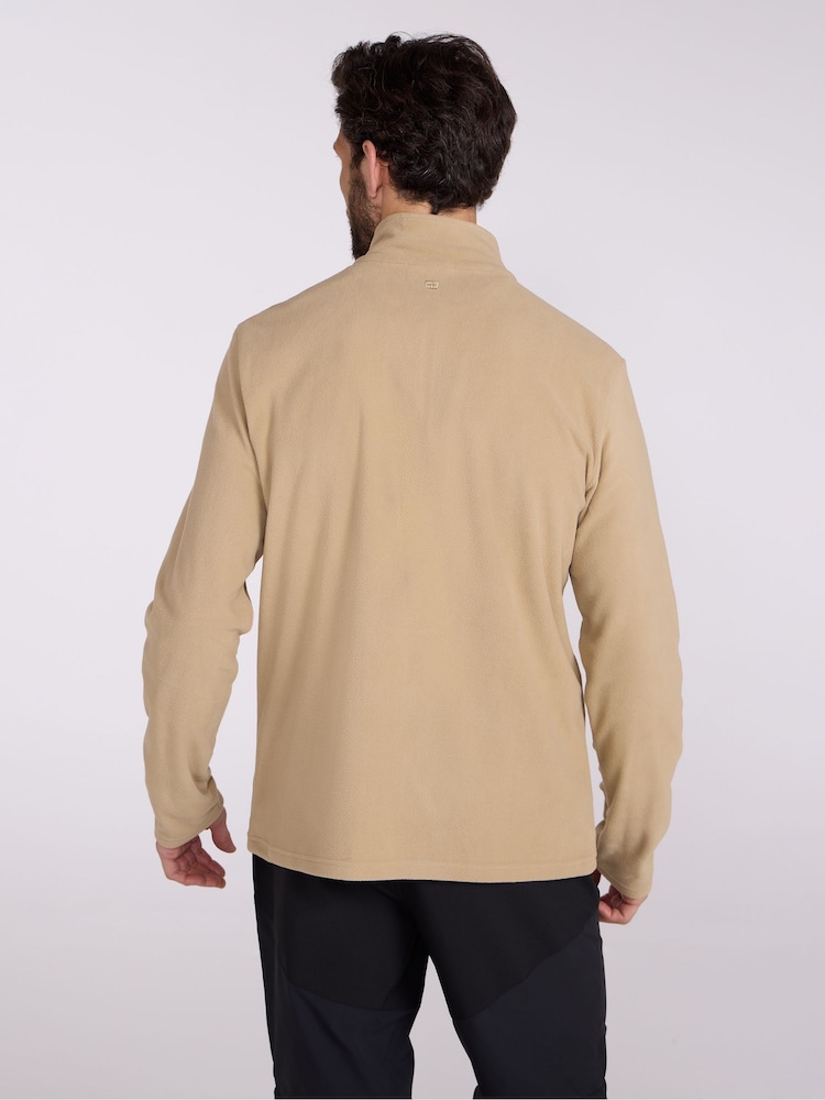 Mountain Warehouse Brown Mens Camber II Half Zip Quick Drying Fleece - Image 2 of 4