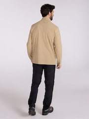 Mountain Warehouse Brown Mens Camber II Half Zip Quick Drying Fleece - Image 4 of 4