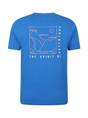Mountain Warehouse Mens Adventure Begins 100% Cotton T-Shirt - Bild 2 von 7