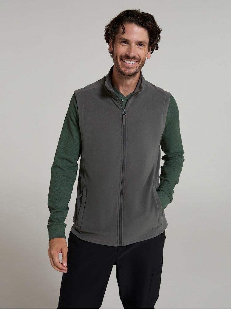 Mountain Warehouse Grey Mens Camber Quick Drying Gilet - Image 1 of 4
