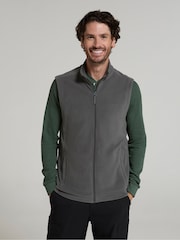Mountain Warehouse Grey Mens Camber Quick Drying Gilet - Image 2 of 4