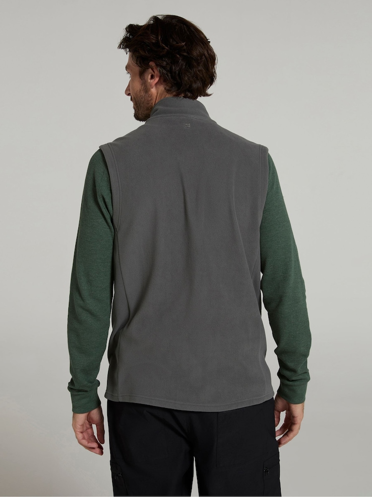 Mountain Warehouse Grey Mens Camber Quick Drying Gilet - Image 4 of 4