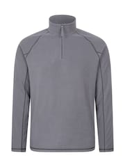 Mountain Warehouse Grey Mens Ashbourne II Half Zip Fleece - Image 1 of 5