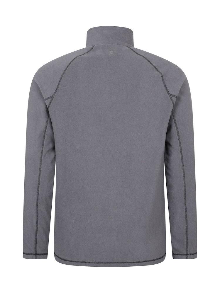 Mountain Warehouse Grey Mens Ashbourne II Half Zip Fleece - Image 2 of 5