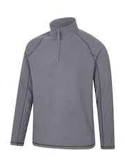 Mountain Warehouse Grey Mens Ashbourne II Half Zip Fleece - Image 4 of 5