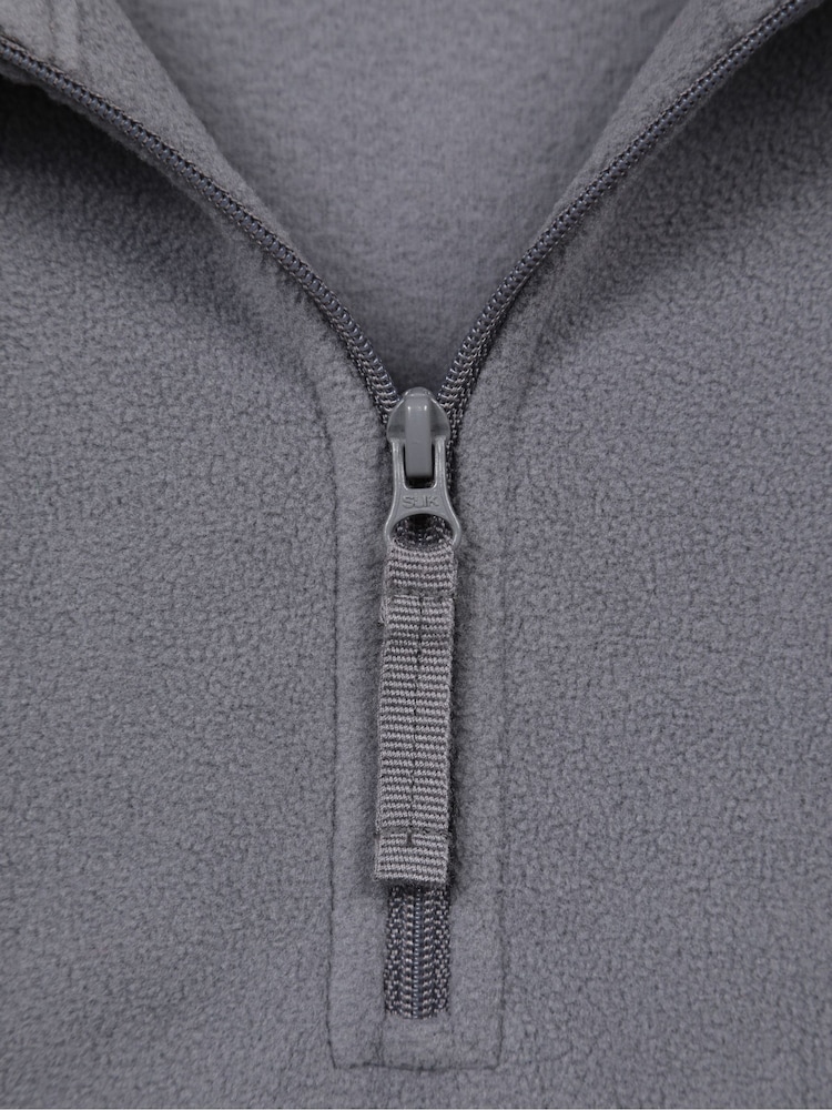 Mountain Warehouse Grey Mens Ashbourne II Half Zip Fleece - Image 5 of 5
