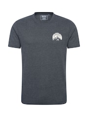 Mountain Warehouse Grey Mens Adventure Mountain UV Max T-Shirt - Image 1 of 6