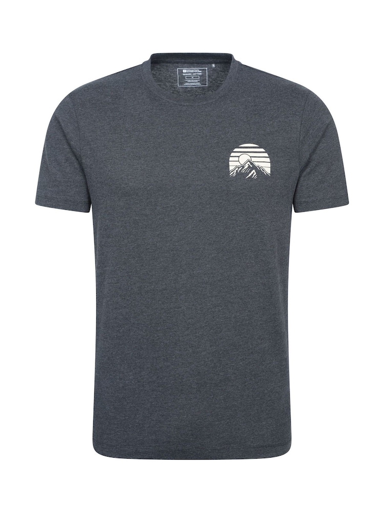 Mountain Warehouse Grey Mens Adventure Mountain UV Max T-Shirt - Image 1 of 6