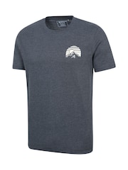 Mountain Warehouse Grey Mens Adventure Mountain UV Max T-Shirt - Image 3 of 6