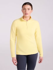 Amarelo - Mountain Warehouse Camber II Fleece Feminino - Imagem 1 de 4