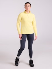 Amarelo - Mountain Warehouse Camber II Fleece Feminino - Imagem 3 de 4