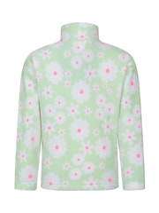 Mountain Warehouse Green Kids Endeavour Printed Half-Zip Fleece - Image 3 of 5
