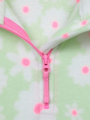 Mountain Warehouse Green Kids Endeavour Printed Half-Zip Fleece - Image 5 of 5