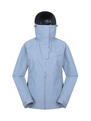 Mountain Warehouse Blue Arlberg Womens 2.5 Layer Waterproof Jacket - Image 1 of 5