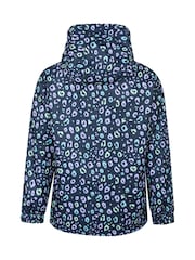 Mountain Warehouse Blue Kids Aries Printed Waterproof 3-in-1 Jacket - Image 5 of 7