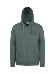 Mountain Warehouse Green Circle Mountain Full-Zip Hoodie - Image 1 of 6